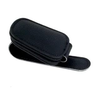 차량용선글라스거치대 차량용 안경집 안경걸이 검정색 자동차선글라스거치대 선바이저클립