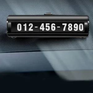 modoo) 히든 야광 주차 번호판 주차번호스티커 주차번호알림판 주차번호판스티커