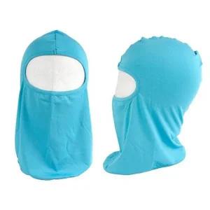 햇빛차단 블루 전면마스크 얼굴햇빛가리개 김서림방-WFHDM9X