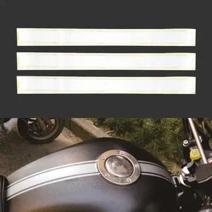 오토바이 실버 유광스티커 포인트스티커-WFG373Y