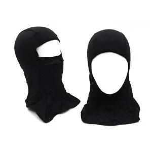 스포츠 얼굴가리개 검정 자전거전면마스크 얼굴햇빛가-WFHNZIC