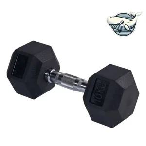 6kg 헬스 고무 아령 홈트레이닝 운동용품-WFGV09B