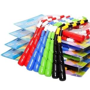 고급형 시범용 색동 줄넘기 2P 초등 성인 유산소 운동-WFHEJ5G