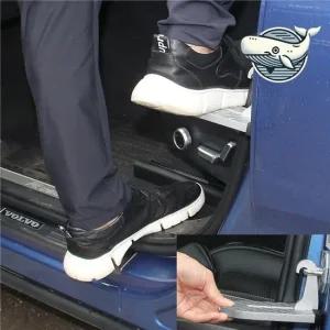 자동차 발판 도어 스텝 편리한 차량 발받침대 승용차 RV SUV 페달 비상망치기능