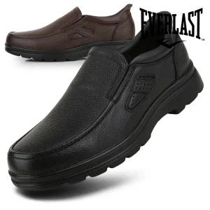 [에버라스트] 손대지 않고 신는 기능성 발편한 경량 소가죽 남성로퍼 컴포트화 정장화 활동화 출퇴근구두