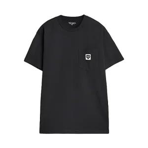 [칼하트] 남성 WIP 포켓 하트 반팔 티셔츠 블랙 I032128 00EXX