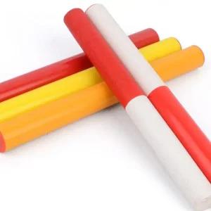 스포츠 경기 이어달리기 체육 바톤 릴레이 플라스틱 운동 전달봉 막대