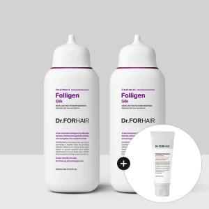 닥터포헤어 탈모손상모 케어 폴리젠 실크 트리트먼트 300ml2 +얼그레이샴푸70ml