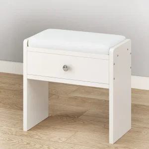 화장대수납의자 작은 귀여운 사각 스툴 보조 모던 메이크업