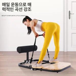 제나스타 힙쓰러스트머신 둔근 엉덩이 쓰러스트 기구