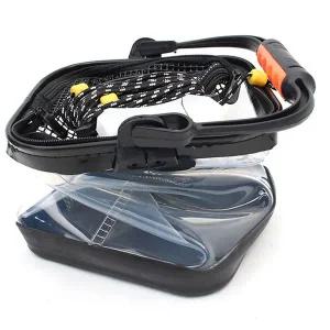 투명 해루질통 두레박 낚시미끼통 낚시밑밥통 낚시보조가방