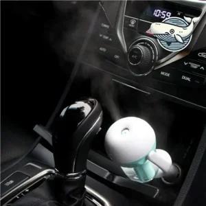 차량용 미니가습기 방향조절 청정 수분 증발기 차량용가습기 시거잭가습기 미니가습기