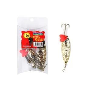 싸파 다잡아 곰보 스푼 골드 18g 메탈 루어 배스낚시 (WFK1MAO)