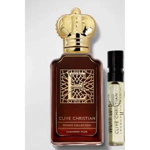 E 캐시미어 머스크 바이 클라이브 크리스찬 2ml 바이알 스프레이 새 제품