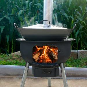 가마솥 화덕 드럼통 연탄 불멍 옛날 숯불 화로대 전원주택 화로