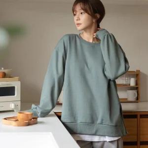 [엘리시아] 30% 할인 특가 [MADE] 루레나 트임 쮸리 맨투맨 T