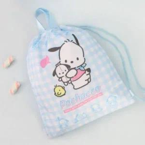 귀여운 캐릭터 방수 신발 파우치 실내화 보관 가방 1P (WFJT04O)