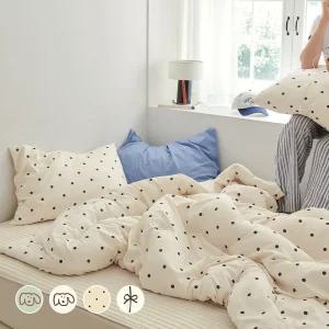 NEW 취향저격! 러블리 비비 항균 워싱 차렵 이불 SS/Q