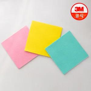 [3M] 부직포 칼라행주(3매입) 10개세트