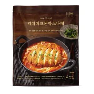 [일상적미식] 김치치즈돈까스나베 2개 자취템 간편집밥 밀키트