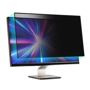 [고부기]모니터 양면 슬라이드 24인치 27인치 사생활보호 블루라이트 차단 스티커형 보호필름