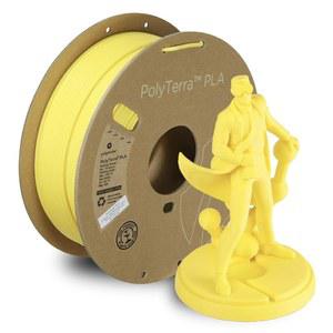 폴리메이커 매트 PLA 필라멘트 사바나 옐로우 1.75mm 1kg 3D 프린팅 필라멘트, 폴리테라 프린터