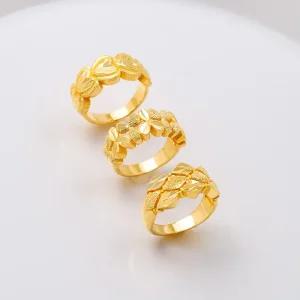 [골드모아] 여자 순금 반지 디자인 하트 클로버 3.75g [글램 3종]