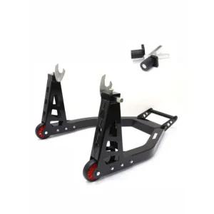 바이크 오토바이 후부 알루미늄 후부 보강형 U포크 보강형 포크 리어타이어 스탠드 스쿠터 알루미늄 정비소 U포크 롤러 프론트 거치대 정비 보수 보강형 알루미늄 후부 U포크