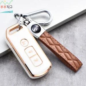 바이크 키케이스 싱글 J타입 호환 공용 혼다pcx 커버 블랙 시크 pcx키케이스 PCX 7 가죽 케 메탈 로고 금테 SH