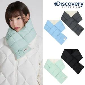 [디스커버리](강남점)[이월 단독] 디스커버리 공용 디하스 스퀘어 퀼팅 패커블 머플러 DXDC4954N