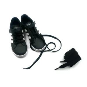 (블랙) 납작 운동화끈/스포츠화/신발끈/로프/등산/하이탑/DIY/러닝화끈/런닝화끈/스니커즈끈/신발/스트랩