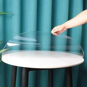 원형테이블 비닐필름커버 식탁보호커버 테이블매트 투명매트