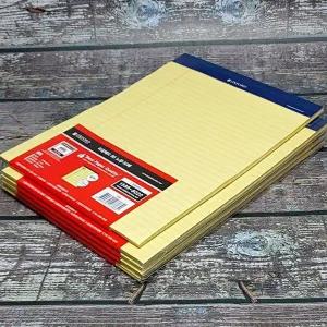 브랜빌 옥스포드 B5 리갈패드-노랑 50매 5권-WE0A274