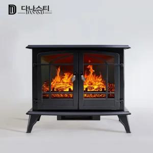 더패스터 주물화목난로 장작 불멍 실내 화목난로