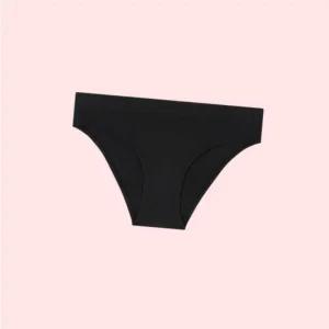 자주 JAJU 여 720도 스트레치 심리스 비키니 수영복 팬티 속옷 언더웨어 블랙 3939170