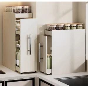 주방 슬라이딩 양념선반 조미료 선반 정리대 수납장 보관함