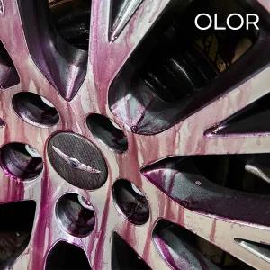 현대모비스 오로르 차량용 휠철분제거제 자동차 휠세정제 녹제거 세척 500ml