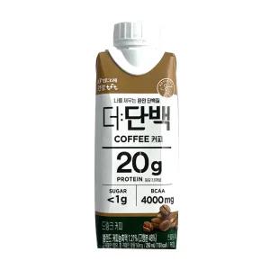 빙그레 더단백 드링크 프로틴 음료 커피맛 250ml x 18팩