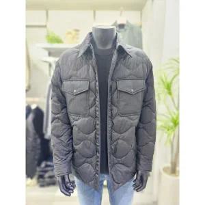 [지이크][F/W]블랙 덕 다운 경량 퀼팅 셔켓J6351BK_BP