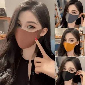 [콩심팥심]남여공용 무봉재 겨울마스크 패션 스타일좋은 신축성 동계용품