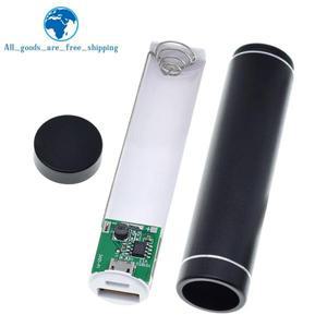 TZT 1/3PCS 메탈 보조배터리 DIY 키트 보관 케이스 박스  용접 슈트 1X 18650 5V 1A USB 외장 충전기 스마