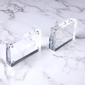 아크릴 자석 플레이트 카드 POP 이름표 가격표 포켓 케이스 명찰