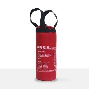 인명구조 구명로프 30M 직경6mm 드로우백 구조로프백