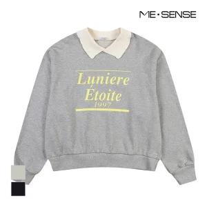 [미센스] 카라배색 맨투맨 티셔츠_MB41TSM306Z