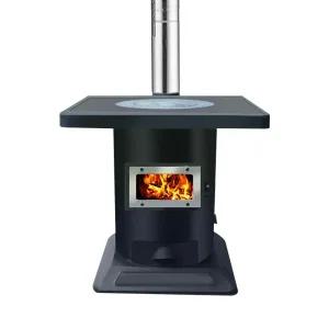 주물 화목 난로 작업장 나무장작 고구마통 캠핑 상품 연통 숯 야외 불멍 주철 화로대