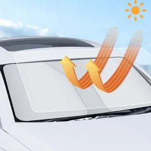 자동차 차량 앞 유리 원터치 햇빛 가리개 가림막