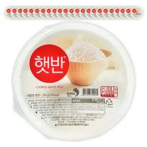 CJ 햇반 백미밥 210g 24개