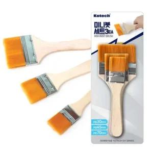 코텍8413 미니 페인트붓 3종세트 수정붓 미니붓 페인트붓 미니붓 페인트 수정붓 칠붓