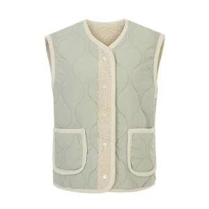 [롯데백화점]샐리 아웃 포켓 퀼팅 덤블 베스트_I5D-CVT002