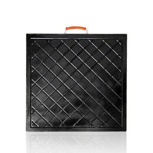 크레인발판 받침대 300x300x30mm 사다리용 안전패드 중장비 아우트리거 30mm